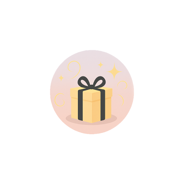 Sticker - Geschenkbox