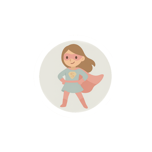 Sticker - Superheldin